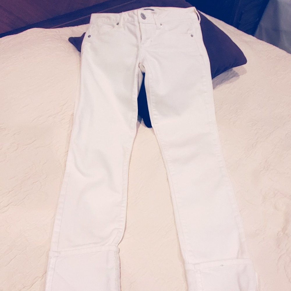 White Jeans  Ankle length